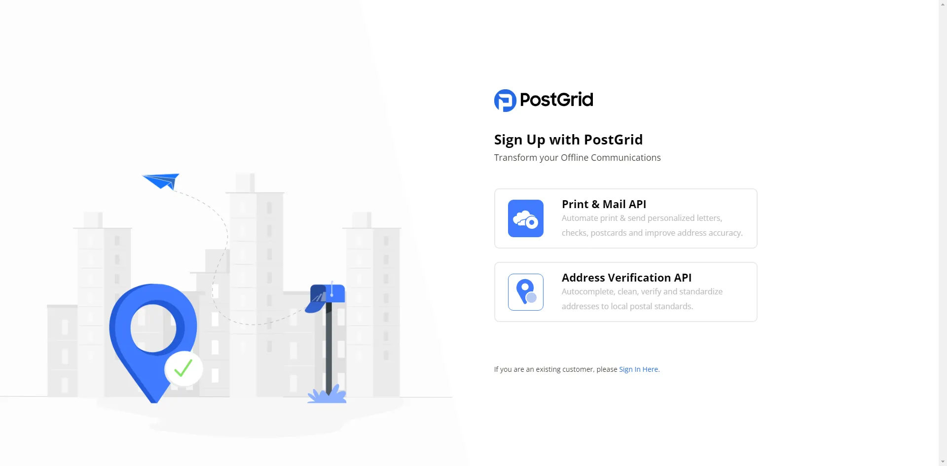 Sign Up Page