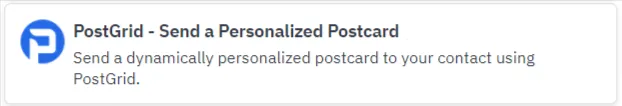 Postcard template app